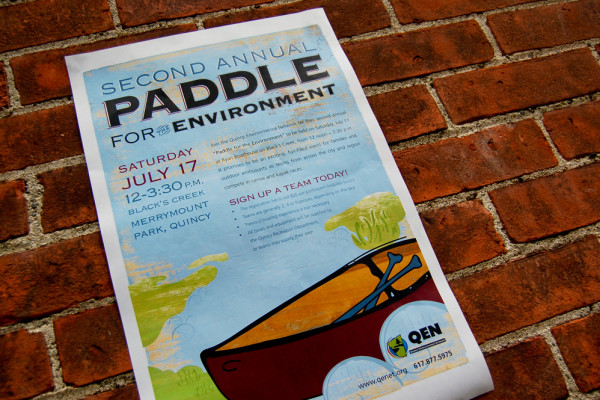 Paddle for the Environment Poster