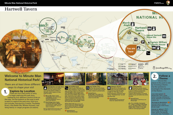 National Park Service Visitor Experience Interpretive Maps